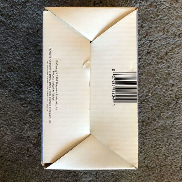 VINTAGE BENJAMIN & MEDWIN PEANUTS CHARLIE BROWN LUCY SALT SHAKERS NEW IN BOX - Picture 5 of 11